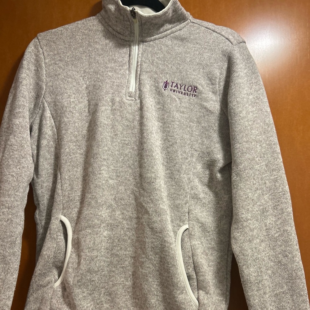 Gray Taylor University Pullover